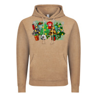 Vintage Coffee christmas trees with tennis Vintage Hoodie - Zillion Design Studio