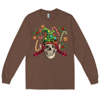 Chestnut elf skull Long Sleeve Tee - FaDigitalArtStudio