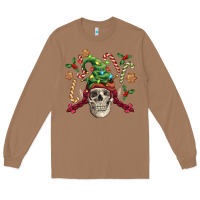 Toasted Coconut elf skull Long Sleeve Tee - FaDigitalArtStudio