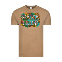 Vintage Coffee western mama tried with sunflowers and gemstone Vintage Tee - texasbilliewilder