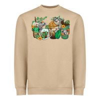 Mushroom koala coffee cups Heavyweight Sweatshirt - Zillion Design Studio