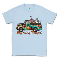 Dusty Blue respiratory therapist truck Classic Tee - RacoonDesign