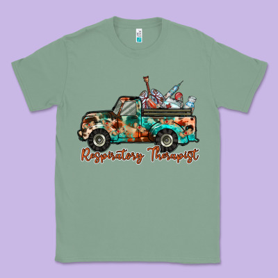 Respiratory Therapist Truck Classic Tee Designed By Racoondesign