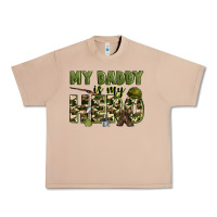 My Daddy Is My Hero Army Urban Heavy Tee | Teevron
