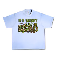 Grape Ice my daddy is my hero army Urban Heavy Tee - Zillion Design Studio