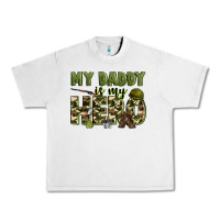 Lunar Rock my daddy is my hero army Urban Heavy Tee - Zillion Design Studio