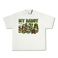 Pistachio my daddy is my hero army Urban Heavy Tee - Zillion Design Studio