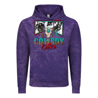 Cloud Purple cowboy killer Vintage Hoodie - texasbilliewilder