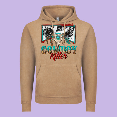 Vintage Hoodie cowboy killer