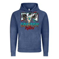 Vintage Denim cowboy killer Vintage Hoodie - texasbilliewilder