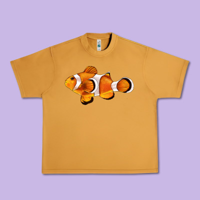 Clown Fish Side Urban Heavy Tee Designed By Barkaloodesign
