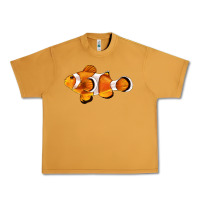 Peanut Butter clown fish side Urban Heavy Tee - BarkalooDesign