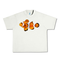 Pistachio clown fish side Urban Heavy Tee - BarkalooDesign