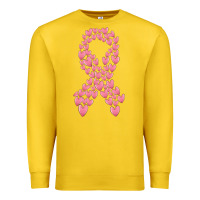 Lemon breast cancer ribbon Premium Sweatshirt - MaliasSmallBusiness