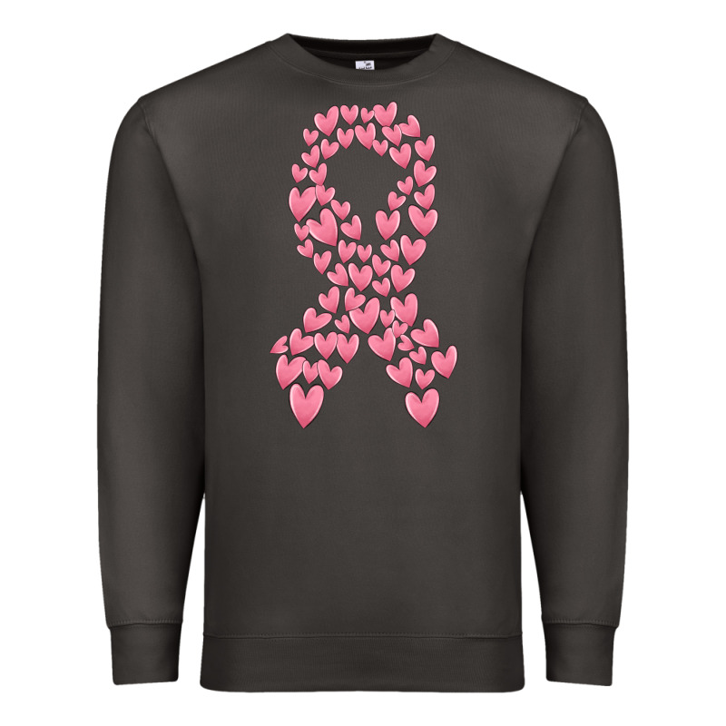 Breast Cancer Ribbon Premium Sweatshirt by MaliasSmallBusiness | Teevron