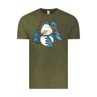 Vintage Olive showman winter Vintage Tee - RanaPortraitStore