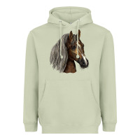 Matcha Tennessee Horse Heavyweight Hoodie - LillyAllenDesigns