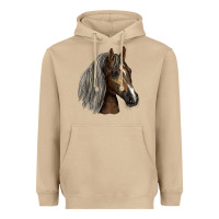 Mushroom Tennessee Horse Heavyweight Hoodie - LillyAllenDesigns