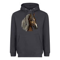 Smoke Tennessee Horse Heavyweight Hoodie - LillyAllenDesigns