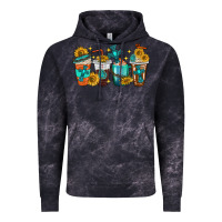 Cloud Black cross coffee cups Vintage Hoodie - texasbilliewilder