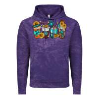 Cloud Purple cross coffee cups Vintage Hoodie - texasbilliewilder