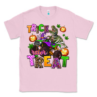 Bubblegum Pink trick rawr treat Classic Tee - AdoDesignShop