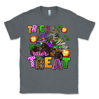 Charcoal Heather trick rawr treat Classic Tee - AdoDesignShop