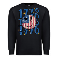 Black 1776 Premium Sweatshirt - MaliasSmallBusiness