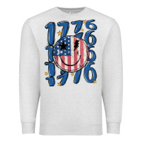 Oatmeal Heather 1776 Premium Sweatshirt - MaliasSmallBusiness