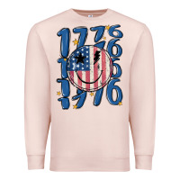 Pale Pink 1776 Premium Sweatshirt - MaliasSmallBusiness