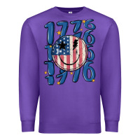 Purple 1776 Premium Sweatshirt - MaliasSmallBusiness