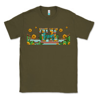 Army Green tx texas 16oz libbey glass Classic Tee - HRA Design Shop