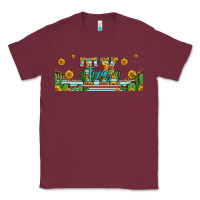 Burgundy tx texas 16oz libbey glass Classic Tee - HRA Design Shop
