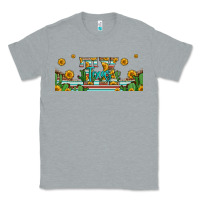 Heather Grey tx texas 16oz libbey glass Classic Tee - HRA Design Shop