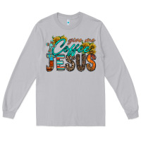 Moon Dust give me coffee jesus Long Sleeve Tee - RacoonDesign
