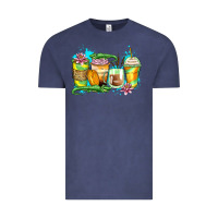 Vintage Denim alligator coffee cups Vintage Tee - Zillion Design Studio