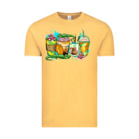 Vintage Mustard alligator coffee cups Vintage Tee - Zillion Design Studio