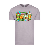 Vintage Zinc alligator coffee cups Vintage Tee - Zillion Design Studio