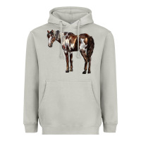 Moon Dust Mustang Horse Heavyweight Hoodie - LillyAllenDesigns