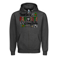 Charcoal Heather santa's favorite x ray tech Zipper Hoodie - AdoDesignShop