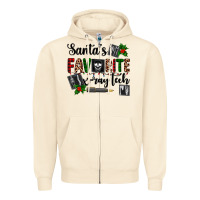 Sandshell santa's favorite x ray tech Zipper Hoodie - AdoDesignShop