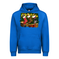 Cobalt Christmas Urban Hoodie - RanaPortraitStore