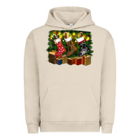 Pigment French Oak Christmas Urban Hoodie - RanaPortraitStore
