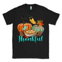 Black thankful pumpkins Classic Tee - BundleAndBundleShop