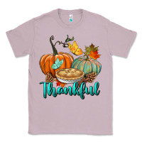 Lilac thankful pumpkins Classic Tee - BundleAndBundleShop