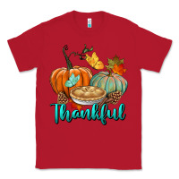 Red thankful pumpkins Classic Tee - BundleAndBundleShop