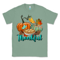 Sage thankful pumpkins Classic Tee - BundleAndBundleShop