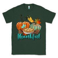 Sports Green thankful pumpkins Classic Tee - BundleAndBundleShop