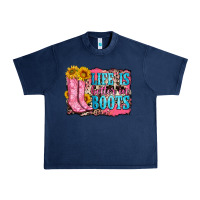 Navy life is better in boots Urban Heavy Tee - Zillion Design Studio