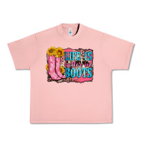 Salmon life is better in boots Urban Heavy Tee - Zillion Design Studio